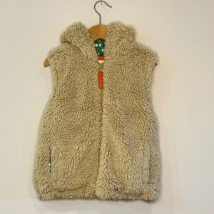 MINI BODEN Soft Fleece Hooded Vest